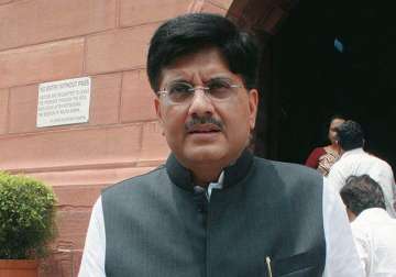 government not a bailout bank says power minister piyush goyal to states