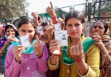 delhi polls voting begins amid tight security bjp candidates attacked