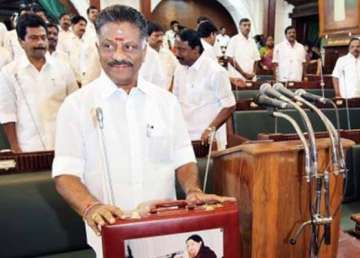 o panneerselvam to be tamil nadu s new chief minister