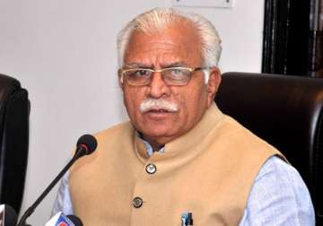 haryana cm khattar denies saying muslims have to stop eating beef