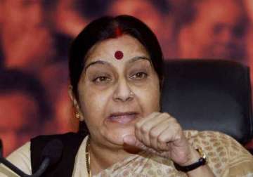 complaint filed against sushma swaraj raje lalit modi