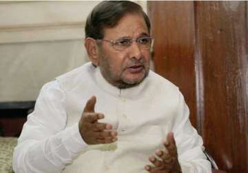 jd u rjd alliance for a purpose sharad yadav