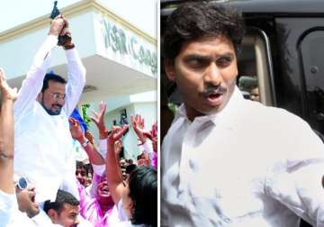 jagan s ysr congress sweeps ap assembly by polls