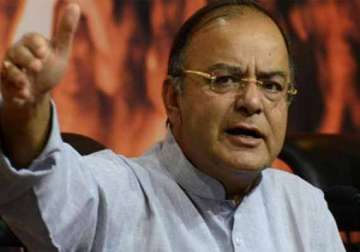 jaitley attacks pm defends lokpal ad