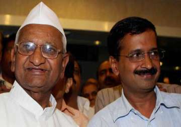 jan lokpal bill anna hazare supports kejriwal on threat to resign