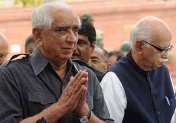 jaswant singh meets advani leaving people speculating