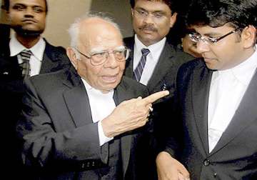 jethmalani denies accusing bjp in cash for vote blames media