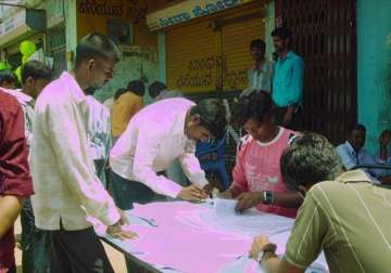 karnataka urban local bodies poll thursday