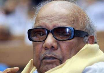 karunanidhi defends dmk s decision to join hands with bjp in 1999