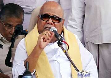 karunanidhi questions jayalalithaa s action at ndc meet