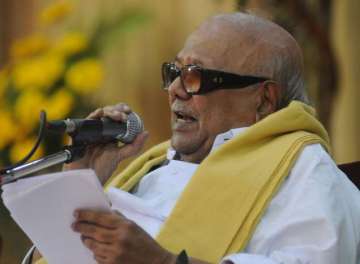 karunanidhi to lead dmk demonstration against petrol price hike on may 30