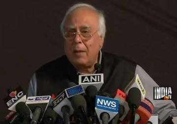 kejriwal should prove his allegations or quit sibal