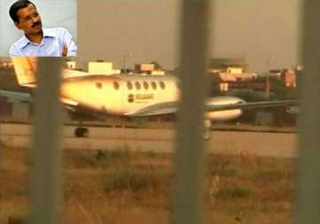 kejriwal travels by chartered plane