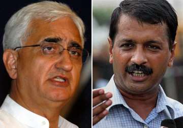 kejriwal possessed with burning ambition khurshid