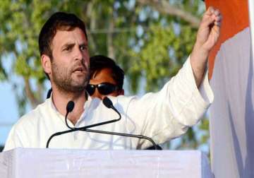live what indian women need is respect rahul tells modi at mirzapur rally