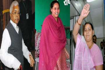 lalu prasad s wife daughter in rjd s first list of candidates