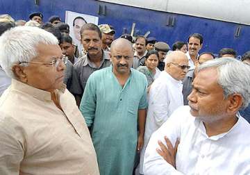 lalu has woken up after 3 months says nitish