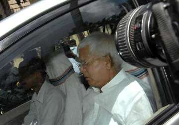 lalu comes to chidambaram s defence blames bjp