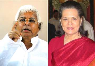 lalu to go along with sonia s choice