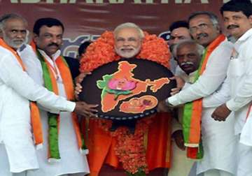 loc attacks send strong message to pakistan it will have to face consequences modi tells hyderabad rally