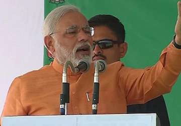 live who are sonia and rahul to teach indians on culture says modi at rajasthan rally