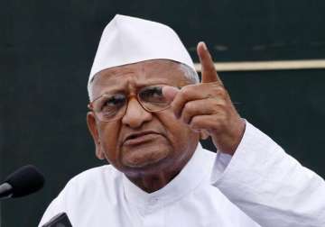 lokpal bill anna hazare to go on indefinite fast from dec 10