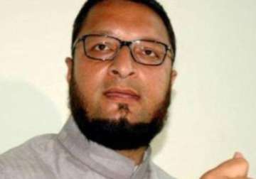 mim chief meets sonia opposes hyderabad as union territory