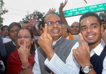 madhya pradesh votes for 9 lok sabha seats