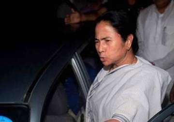 mamata ties rakhis on wrists of policemen journalists officials
