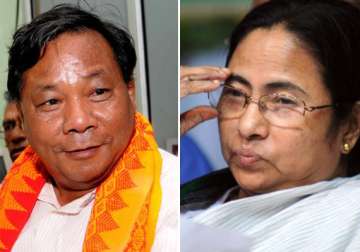 mamata asks sangma to withdraw if kalam agrees to contest