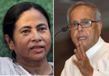 mamata throws surprise on pranab mukherjee