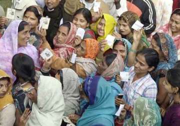 massive turnout during re polling in uttar pradesh