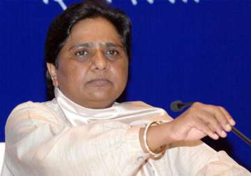 mayawati in poll mode orders early completion of schemes
