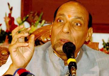 mayawati s idea to split up a diversionary tactic rajnath