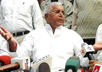 modi advani can never become pm lalu