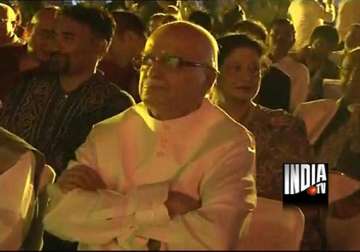 modi advani cold vibes visible at jethmalani party