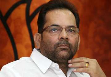 modi ambassador of development not symbol of fear naqvi