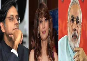 modi gets a surprise sunanda pushkar says article 370 is discriminatory