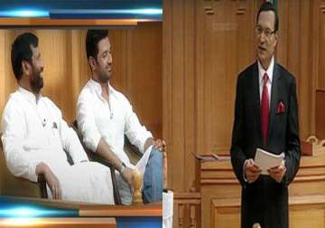 modi hurricane will topple big trees paswan tells aap ki adalat