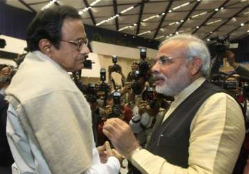 modi is a challenger for cong chidambaram