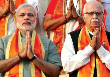 modi meets rajnath advani may be made head of bjp campaign committee
