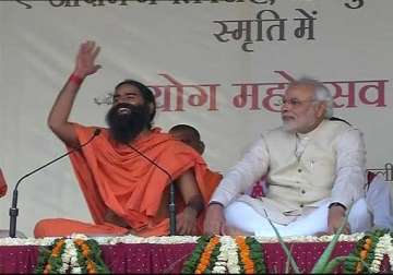 modi says govt harassing ramdev for raising black money issue