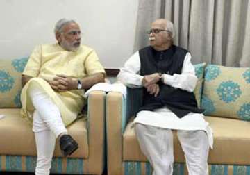 modi wishes advani on his birthday