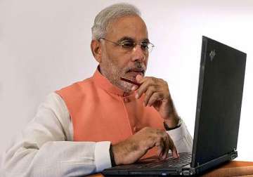 modi to do live video chat on friday