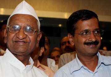 my support will be for kejriwal not all candidates hazare
