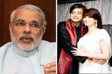 my wife is worth more than your imaginary rs 50 cr tharoor tells modi