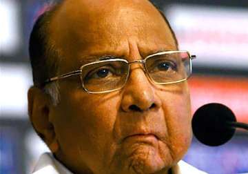 ncp rejects joshi s nda offer to sharad pawar