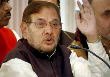 nda yet to take final view on presidential candidate says sharad yadav