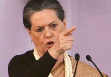 national herald case it s an act of political witch hunt says congress president sonia gandhi