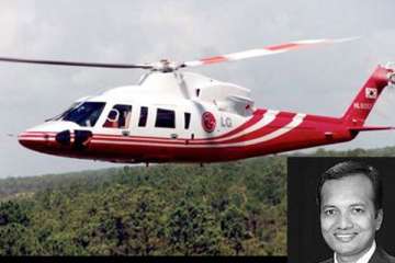 naveen jindal s chopper makes emergency landing